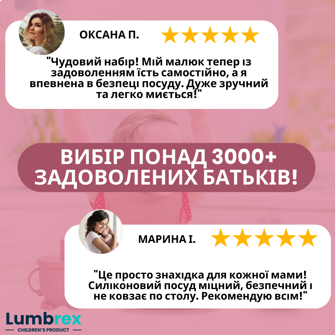 BabyCare™ – 10-елементний силіконовий набір для малюків з присоскою